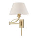 Trento 1 Light 12 inch French Brass Sconce Wall Light