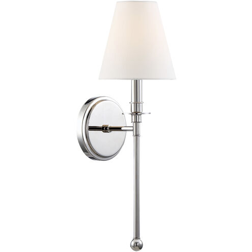 Ottone Way Sconce Wall Light in Polished Nickel