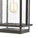 Loft 1 Light 19 inch Matte Black Outdoor Wall Sconce