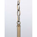 Artrude St 2 Light 12.38 inch Vintage Brass Semi-Flush Mount Convertible Ceiling Light