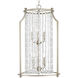 Bradstreet 6 Light 17.88 inch Silver Ridge Pendant Ceiling Light, Design Series