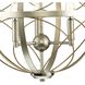 Gerald Ave 3 Light 16 inch Silver Ridge Pendant Ceiling Light