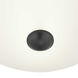 Alana Dr 2 Light 14 inch Graphite Flush Mount Ceiling Light