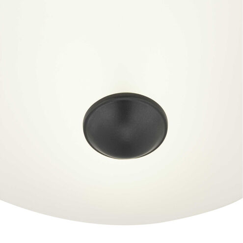 Alana Dr 2 Light 14 inch Graphite Flush Mount Ceiling Light