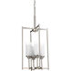 Brackettville 4 Light 18 inch Brushed Nickel Foyer Pendant Ceiling Light