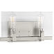 Guthrie 2 Light 15 inch Brushed Nickel Bath Vanity Wall Light, Design Series