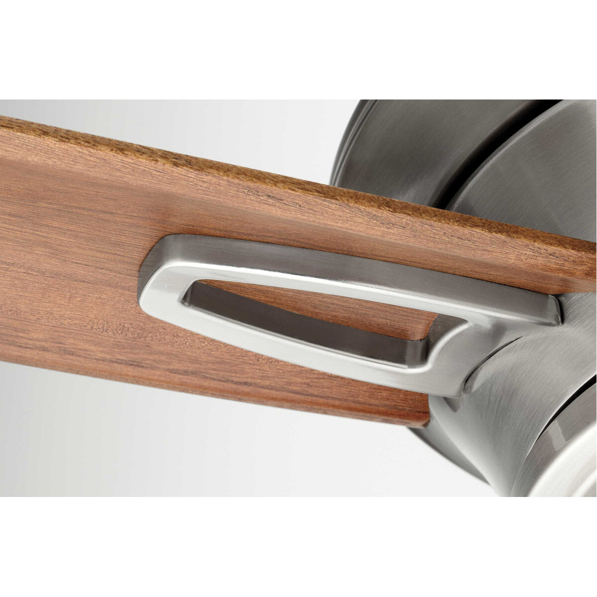 Eldridge 68 inch Brushed Nickel with Medium Cherry Blades Ceiling Fan