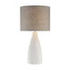 Allandale Dr 21 inch 60 watt Polished Concrete Table Lamp Portable Light