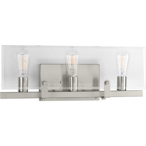 Guthrie 3 Light 23 inch Brushed Nickel Bath Vanity Wall Light, Design Series