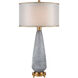 Bedford 34 inch 150 watt Gray with Cafe Bronze Table Lamp Portable Light
