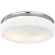 Bovina 2 Light 13.5 inch Chrome Flush Mount Ceiling Light