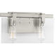 Guthrie 2 Light 15 inch Brushed Nickel Bath Vanity Wall Light, Design Series