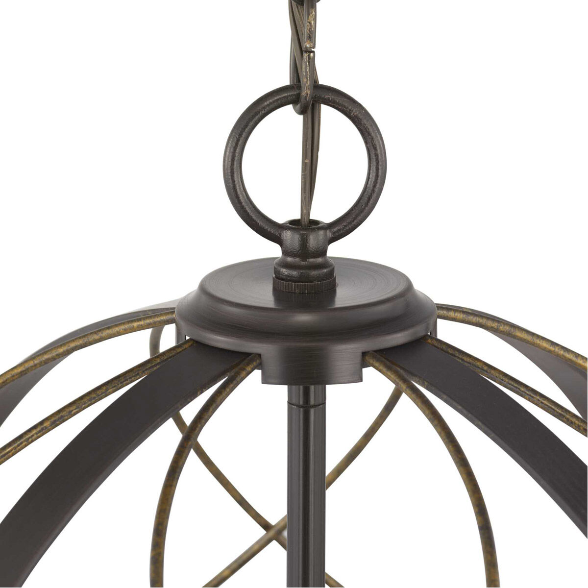 Gerald Ave 3 Light Antique Bronze Pendant Ceiling Light