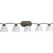 Antelo View Dr 5 Light 41.63 inch Antique Bronze Bath Vanity Wall Light
