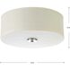 Briscoe LED 13 inch Brushed Nickel Flush Mount Ceiling Light