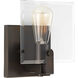 Guthrie 1 Light 7 inch Antique Bronze Bath Vanity Wall Light, Design Series