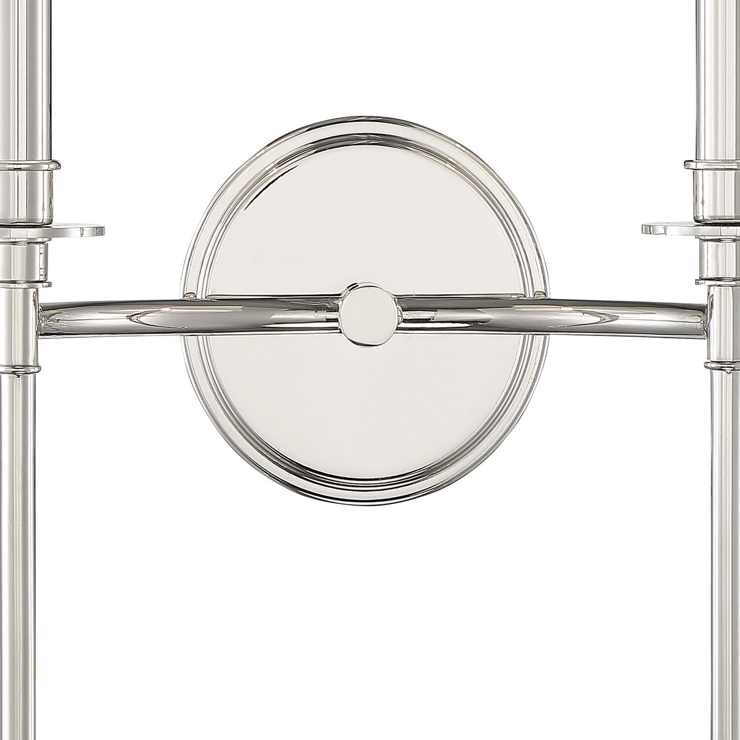 Ottone Way Sconce Wall Light in Polished Nickel