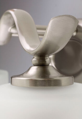 Briscoe 1 Light 5 inch Brushed Nickel Bath Vanity Wall Light