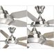 Modena 54 inch Brushed Nickel with 0 Blades Ceiling Fan