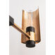 Michael 6 Light 30 inch Modern Bronze And Aged Brass Chandelier Ceiling Light