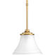 George 1 Light 7.5 inch Brushed Bronze Mini Pendant Ceiling Light