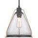 Fano 1 Light Antique Bronze Pendant Ceiling Light