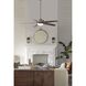 Dungarvan 60 inch Antique Nickel with Driftwood Blades Ceiling Fan, Progress LED