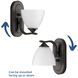 Antelo View Dr 1 Light 5.75 inch Antique Bronze Bath Vanity Wall Light