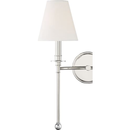 Ottone Way Sconce Wall Light in Polished Nickel