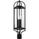 Glencoe Way 28.13 inch Espresso Post Lantern