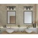Guthrie 3 Light 23 inch Antique Bronze Bath Vanity Wall Light, Design Series
