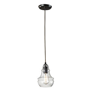Graham Pl 1 Light 6 inch Oil Rubbed Bronze Mini Pendant Ceiling Light