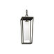 Harlequin 1 Light 8 inch Textured Black Outdoor Pendant