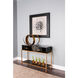 Mika Black with Taupe Dimensional Wall Art