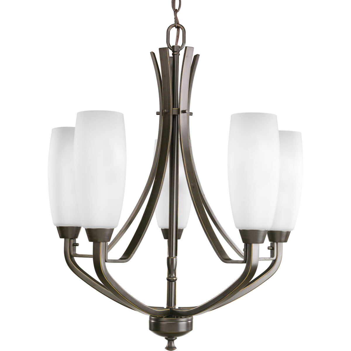 Anna 5 Light 22 inch Antique Bronze Chandelier Ceiling Light
