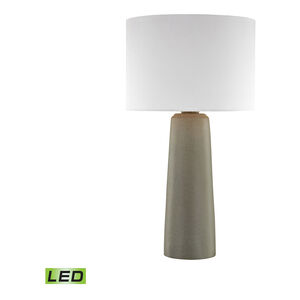 Grandee Ave 27 inch 9.5 watt Polished Concrete Outdoor Table Lamp