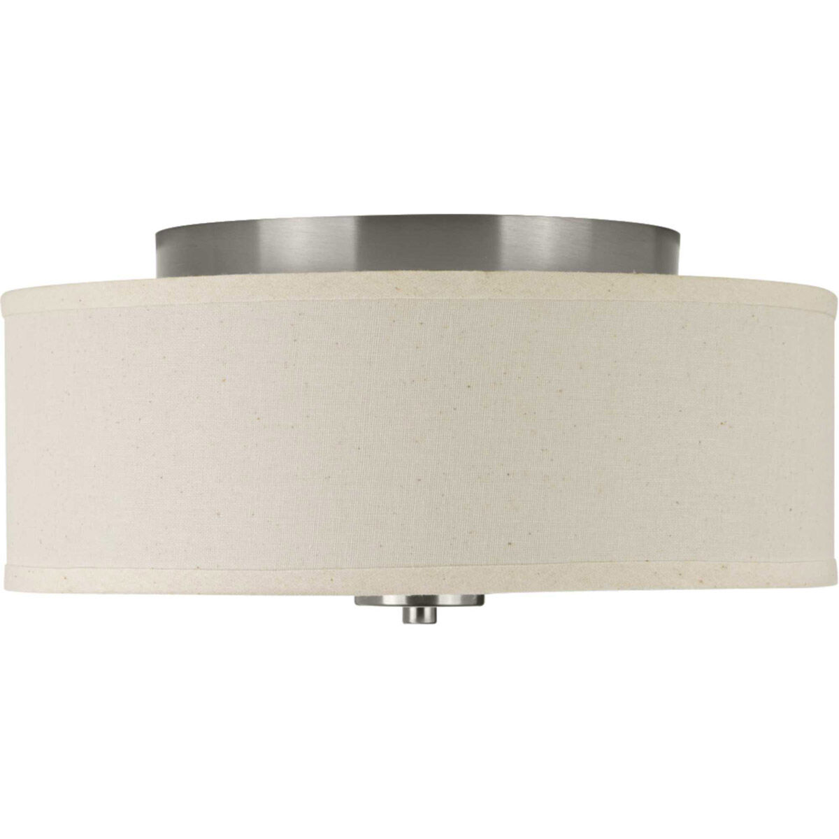 Briscoe LED 13 inch Brushed Nickel Flush Mount Ceiling Light