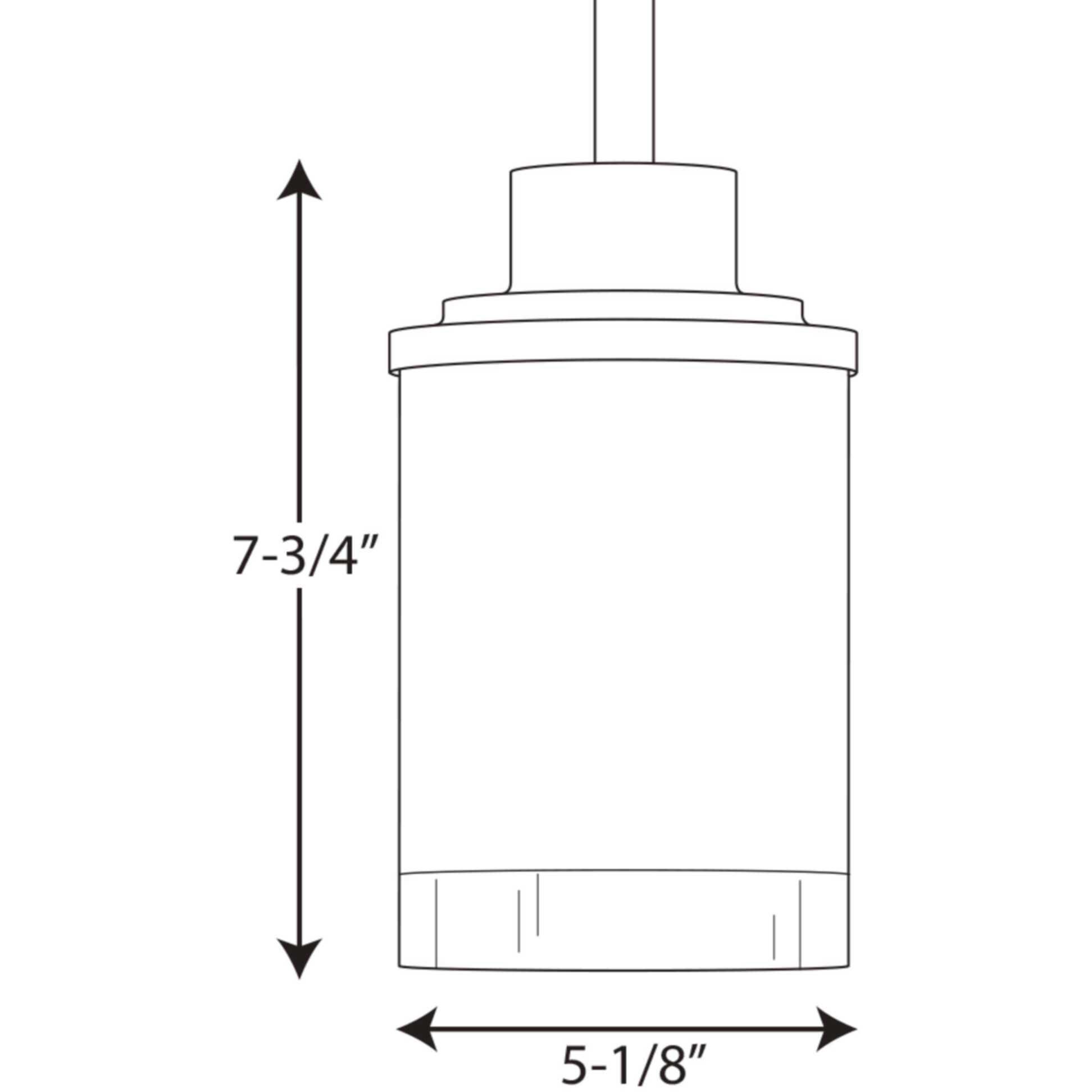 Brackettville 1 Light 5.13 inch Brushed Nickel Mini-Pendant Ceiling Light