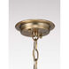 Artrude St 2 Light 12.38 inch Vintage Brass Semi-Flush Mount Convertible Ceiling Light