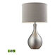 Aberdeen Ave 21.5 inch 9.5 watt Chrome Table Lamp Portable Light