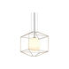 Arizona Ave 1 Light 18 inch Silver Leaf Chandelier Ceiling Light