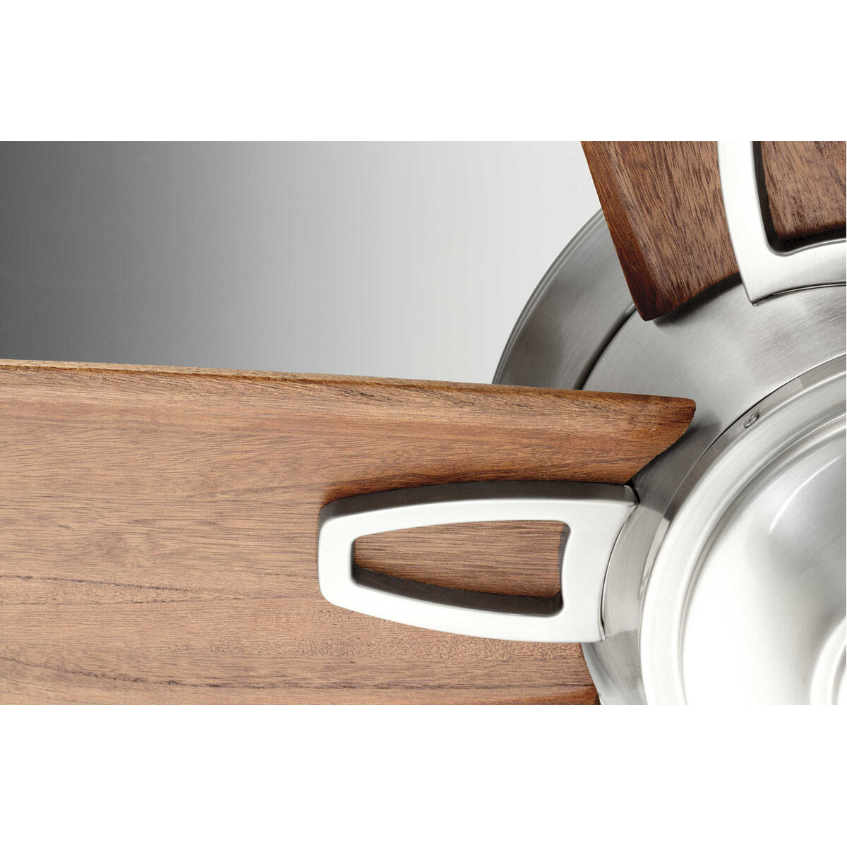 Eldridge 68 inch Brushed Nickel with Medium Cherry Blades Ceiling Fan