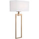 Tatum 2 Light 15 inch Aged Brass Sconce Wall Light