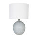 Birdston 32 inch 100 watt Gray Table Lamp Portable Light