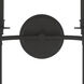 Ottone Way Sconce Wall Light in Black