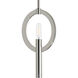 Elizabethtown 1 Light 6.5 inch Polished Nickel Mini-Pendant Ceiling Light