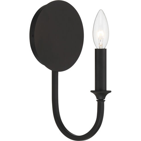 Stone Canyon Sconce Wall Light in Black
