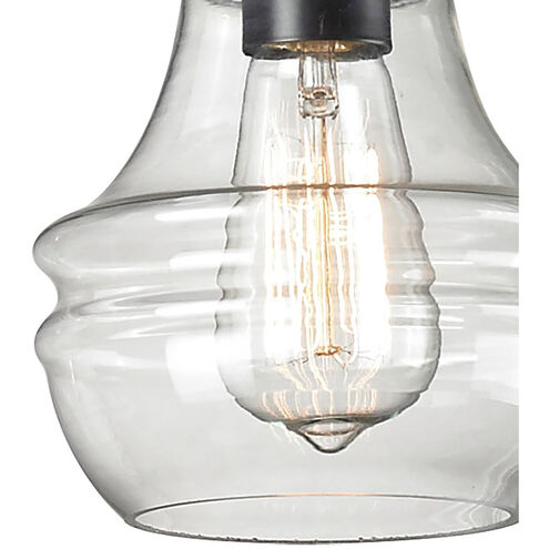 Graham Pl 1 Light 6 inch Oil Rubbed Bronze Mini Pendant Ceiling Light