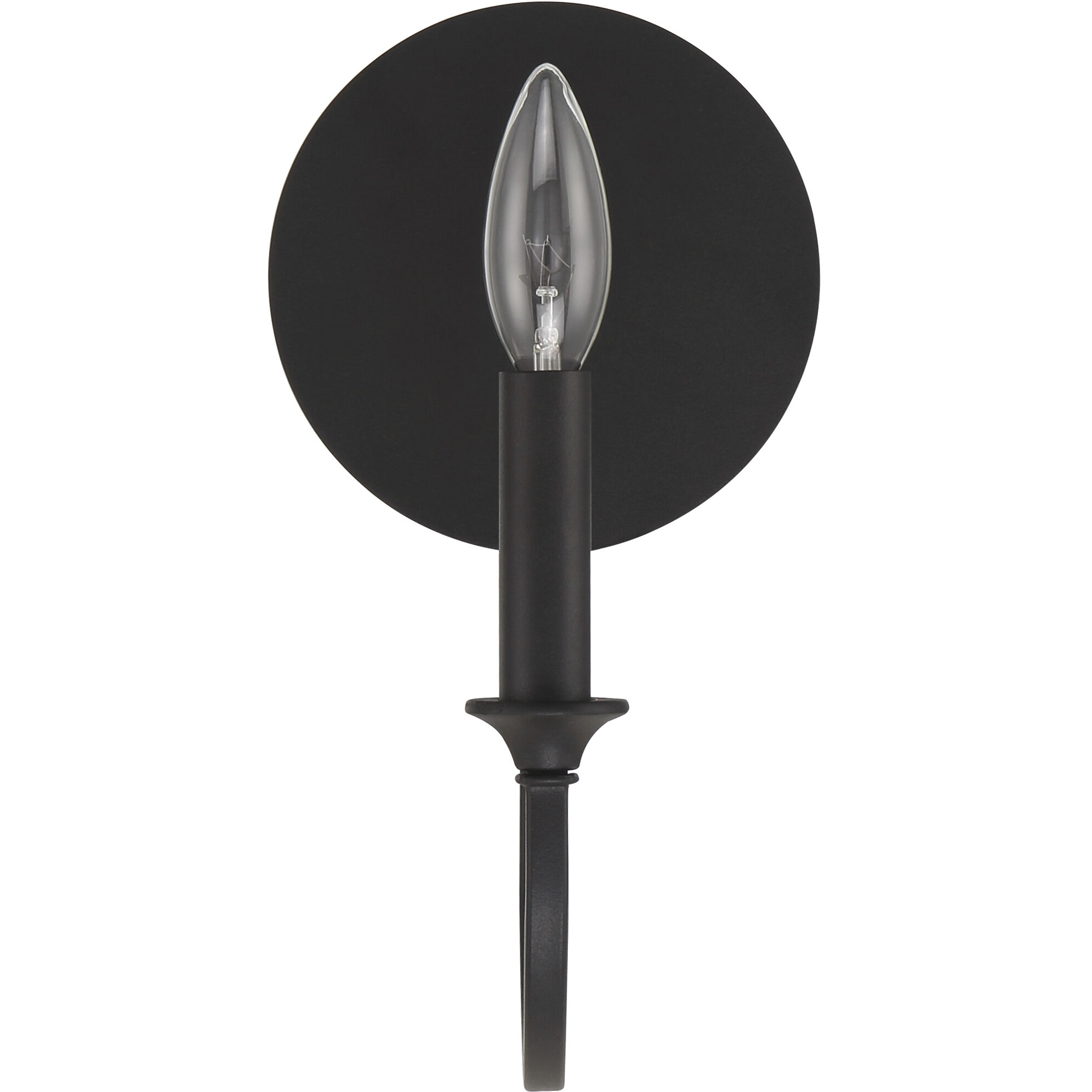 Stone Canyon Sconce Wall Light in Black