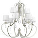 Lancaster 9 Light 34 inch Silver Ridge Chandelier Ceiling Light